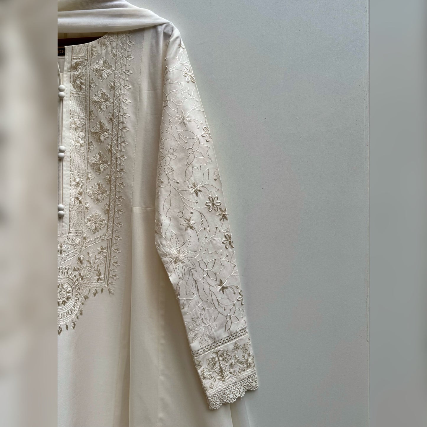 Chaandni Embroidered frock 3PC