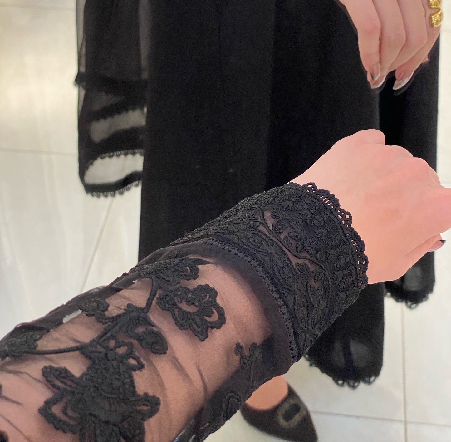Juliet Black Embroidered 3PC