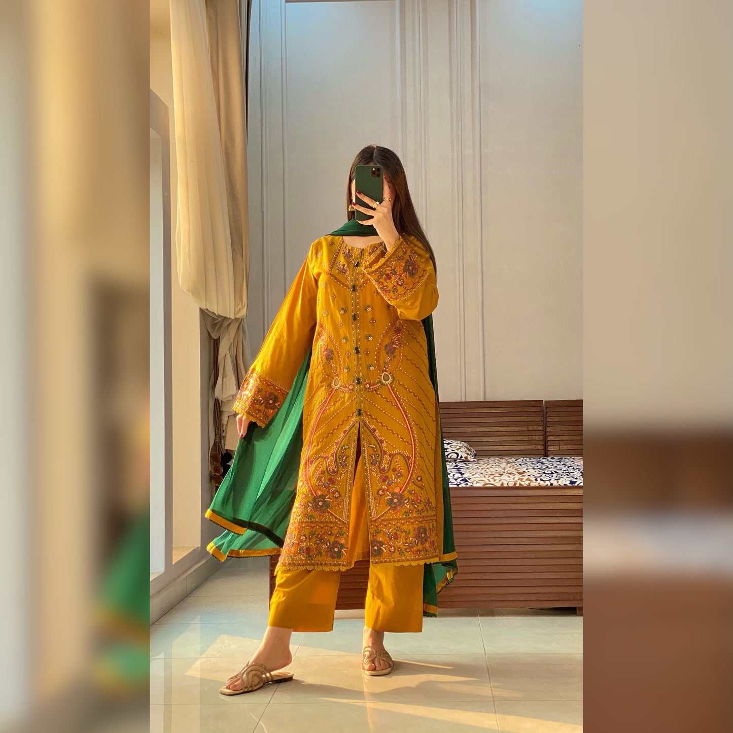 Sohaye Embroidered 3PC