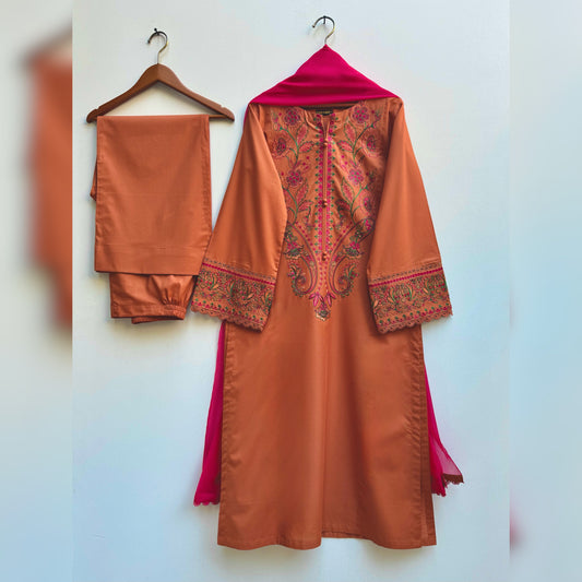 Arcadian Embroidered 3PC