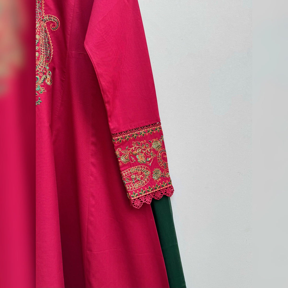 Aimo Embroidered frock 3PC