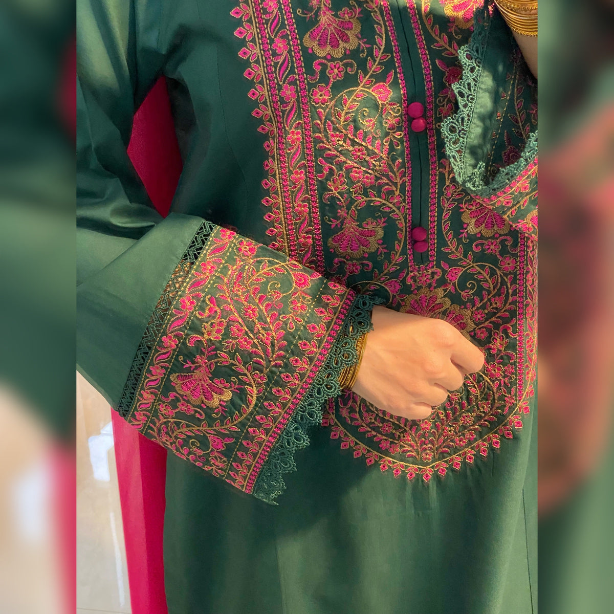 Paris Embroidered 3PC