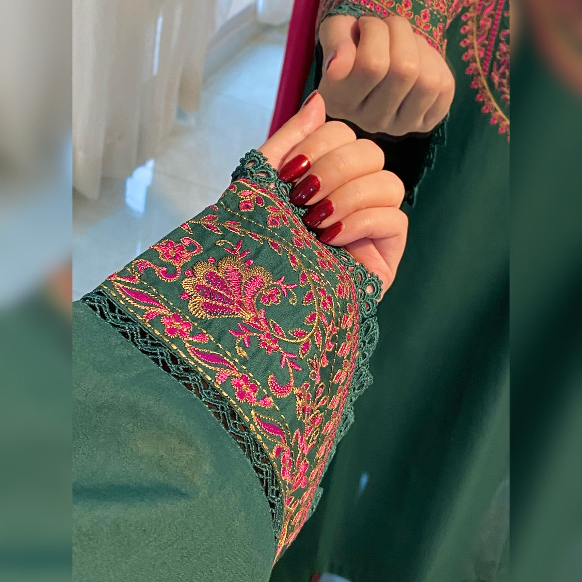 Paris Embroidered 3PC