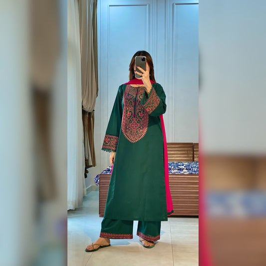 Paris Embroidered 3PC