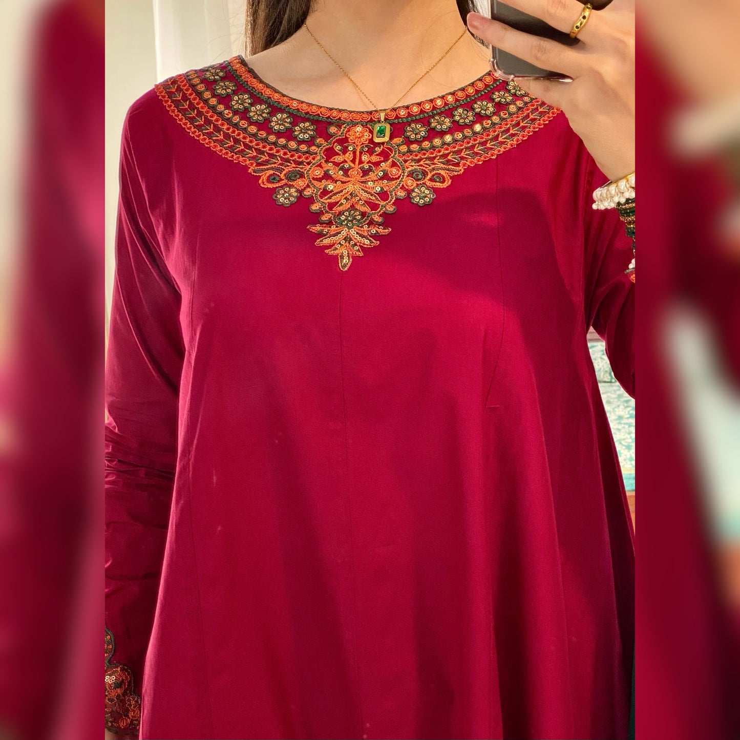 Mayra - Embroidered 3PC