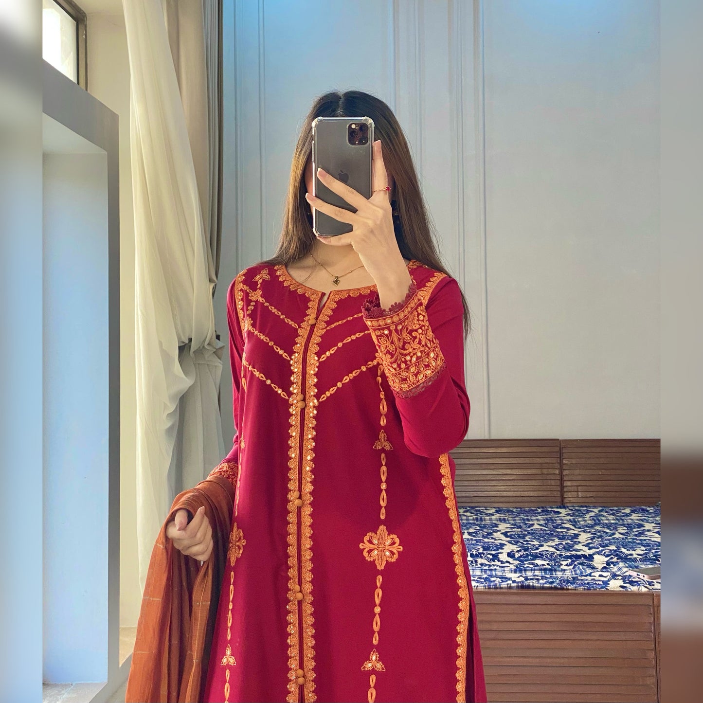 Aira Embroidered 3PC