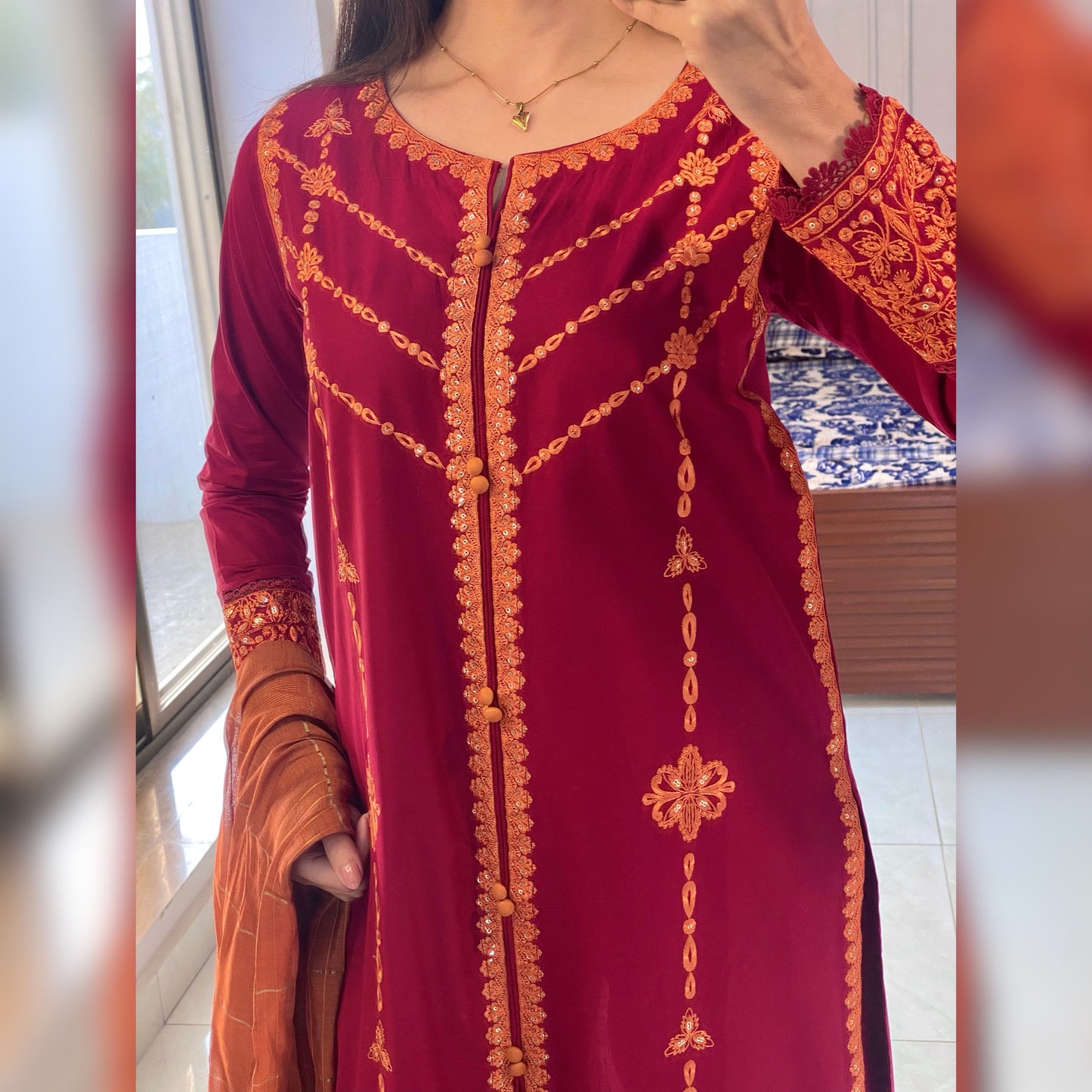 Aira Embroidered 3PC