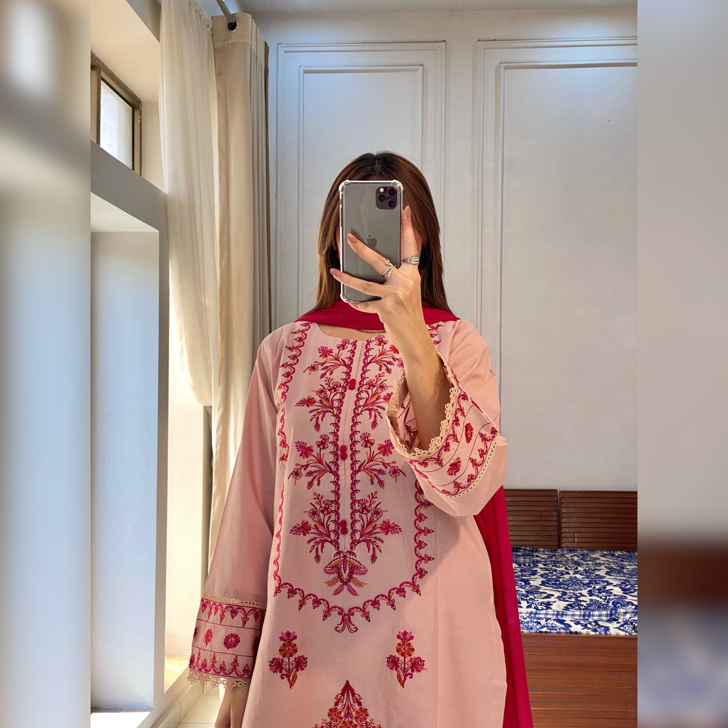 Aspire Embroidered 3PC