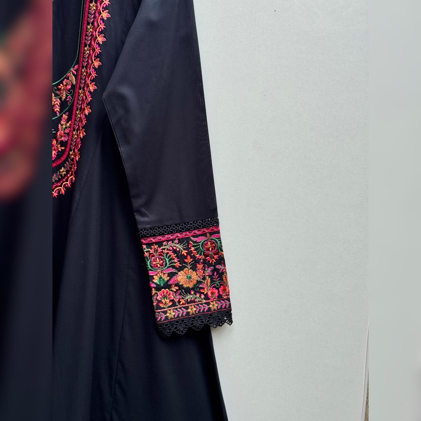 Siyah Black Embroidered 3PC