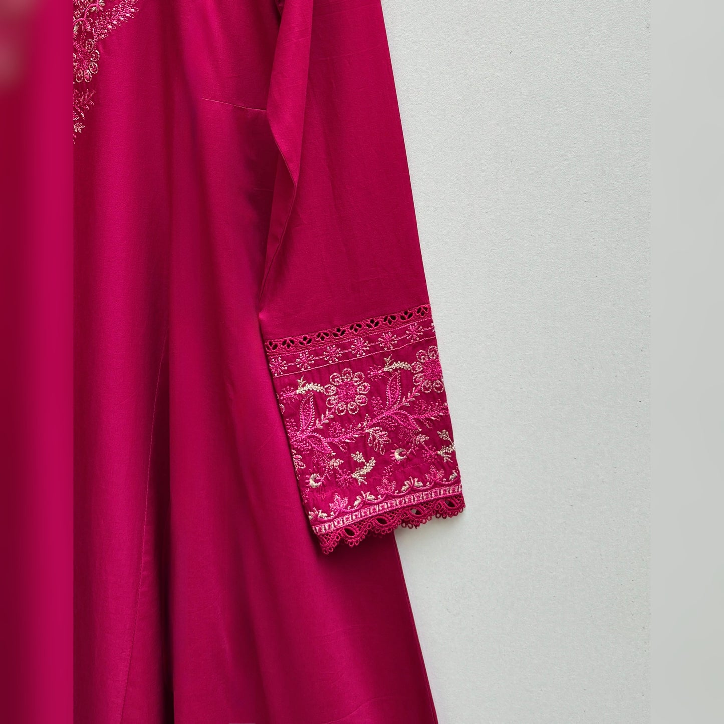 Manaal Embroidered frock 3PC