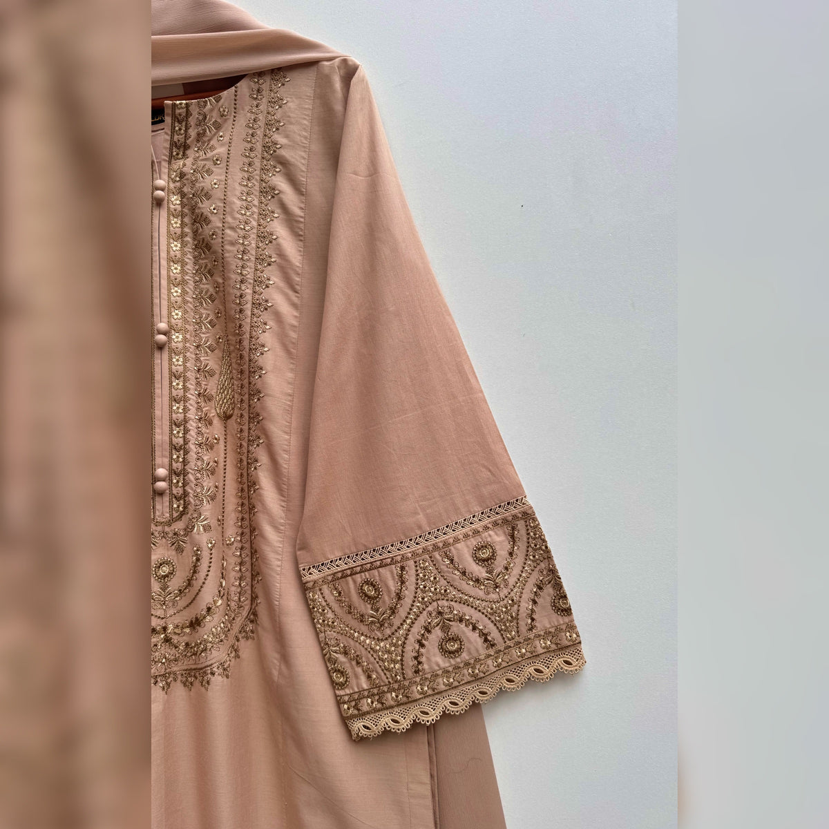 Coffee Embroidered 3PC