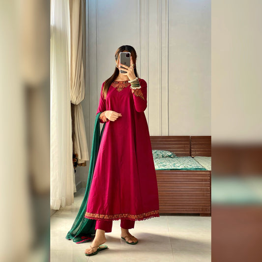 Mayra - Embroidered 3PC