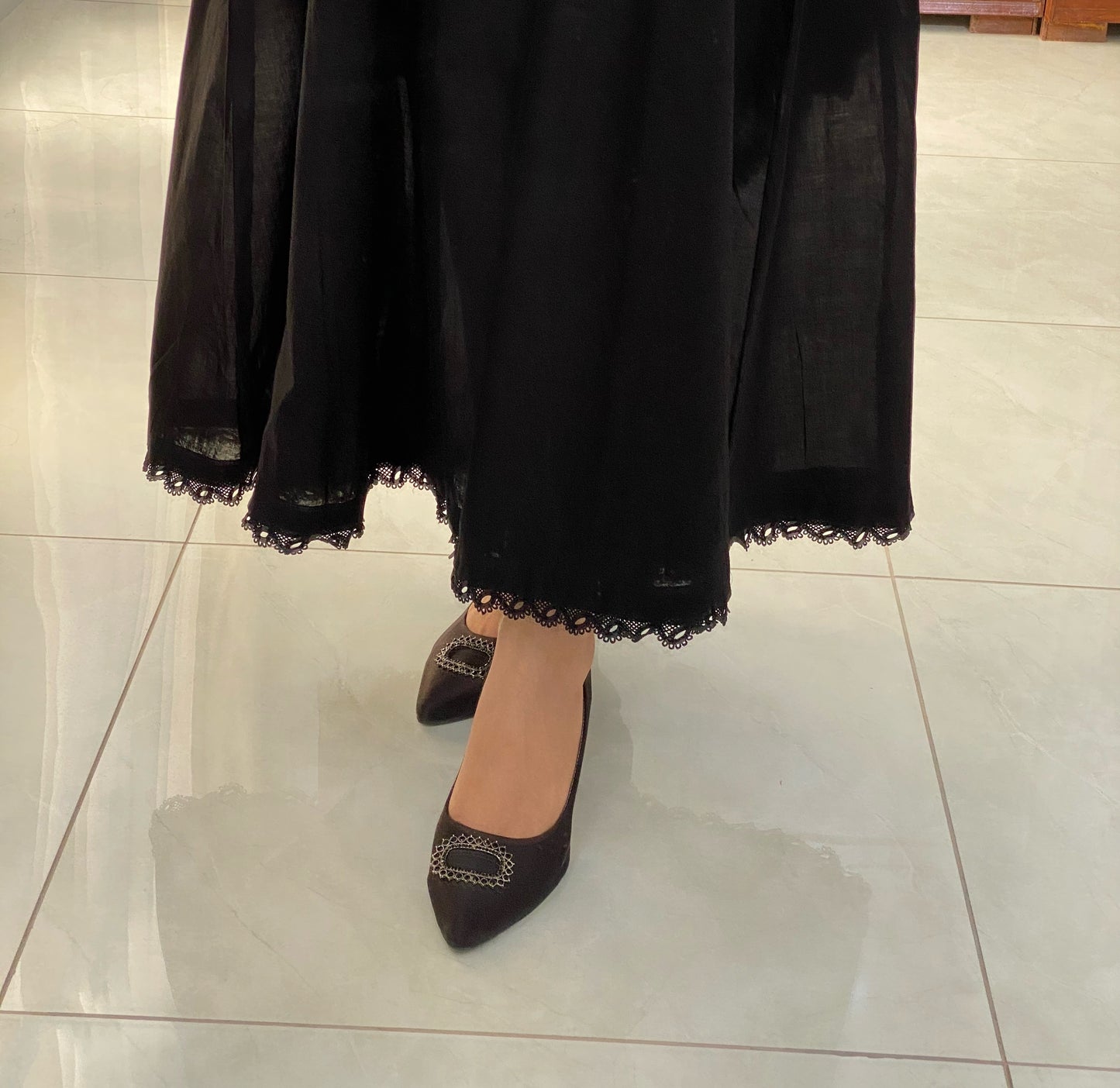 Juliet Black Embroidered 3PC
