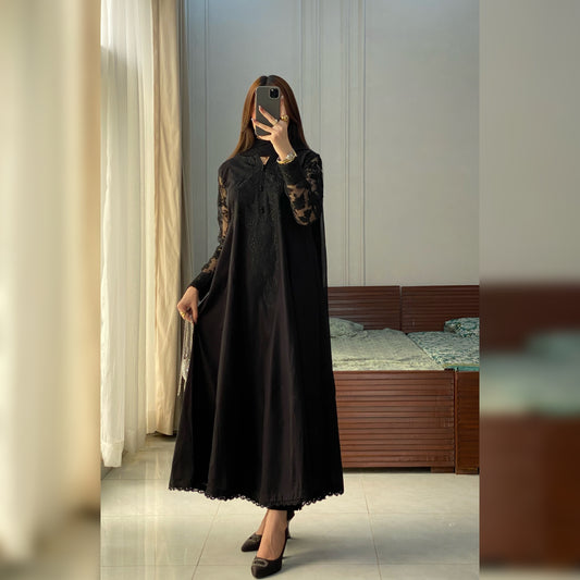 Juliet Black Embroidered 3PC
