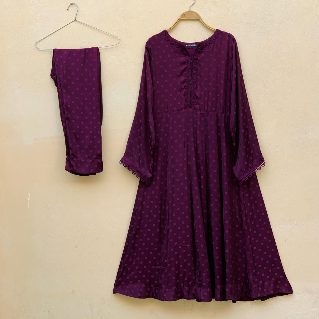 Festive Purple Frock